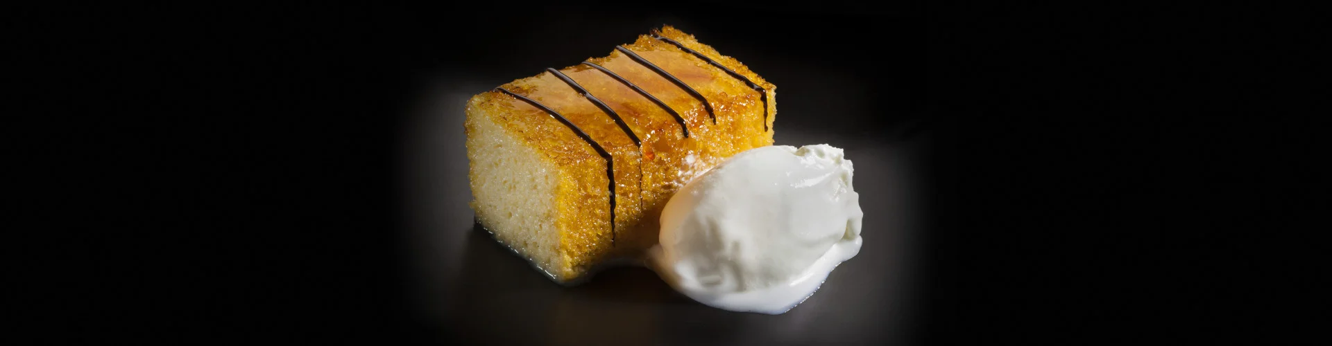 Torrija de brioche con helado